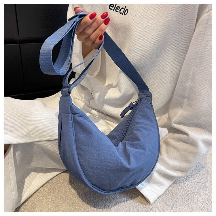 STOKADO Canvas Mini Shoulder Bag – Lightweight Crossbody Tote for Daily Use E2012