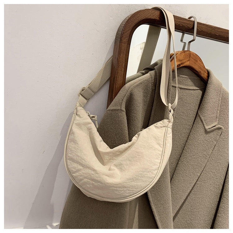 STOKADO Canvas Mini Shoulder Bag – Lightweight Crossbody Tote for Daily Use E2012