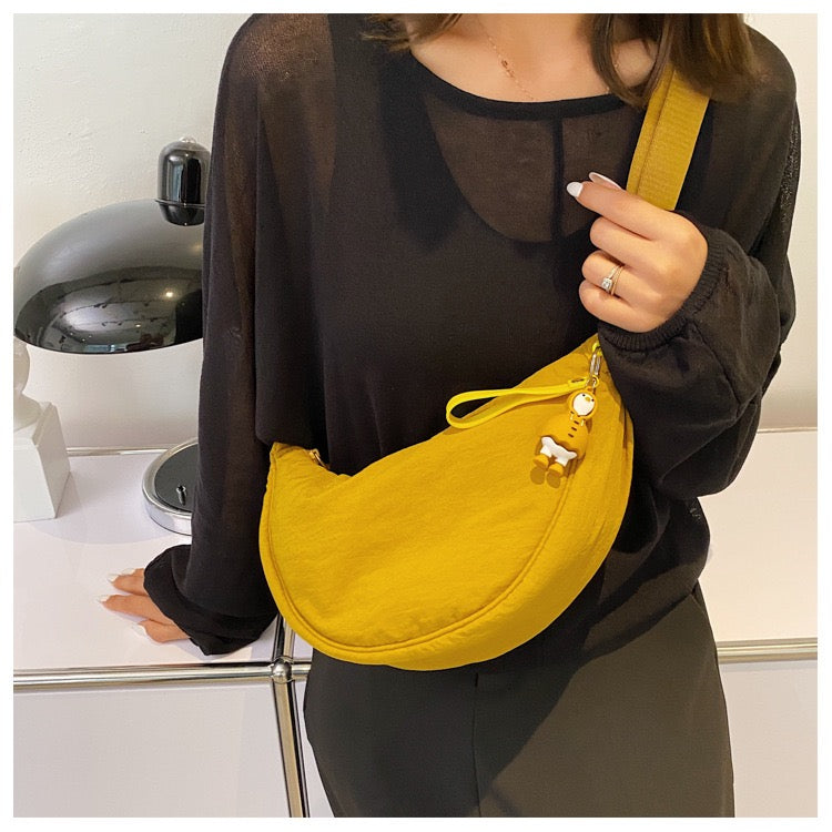STOKADO Canvas Mini Shoulder Bag – Lightweight Crossbody Tote for Daily Use E2012