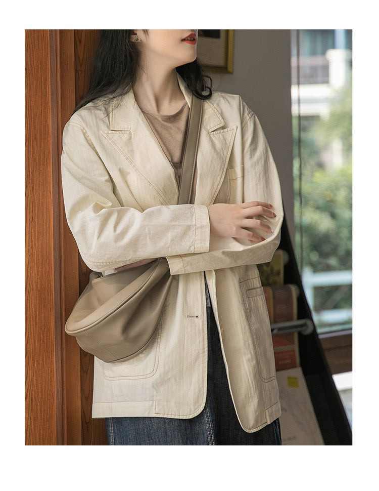 STOKADO Soft PU Crossbody Bag – Minimalist Shoulder Bag for Women | Korean Style Pouch E2035