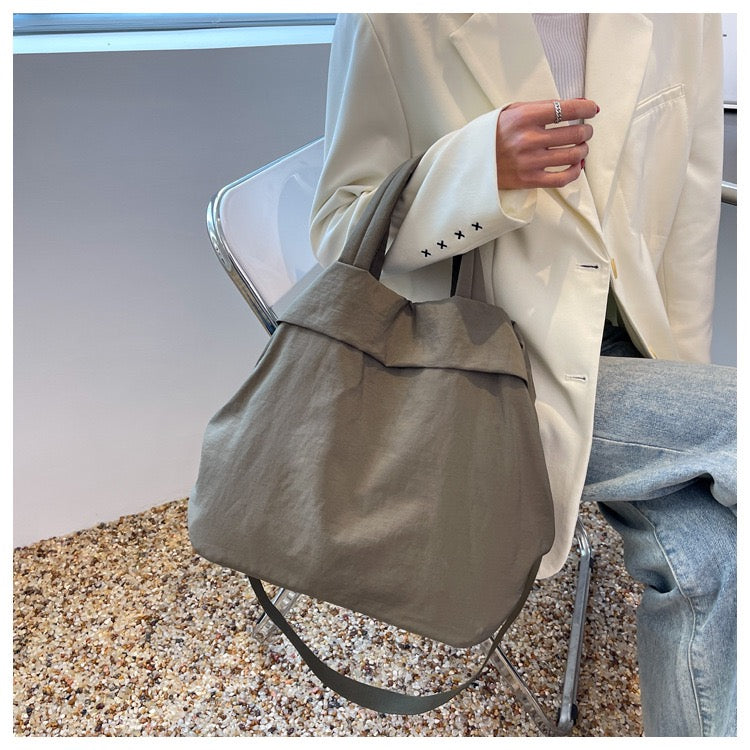 STOKADO Lightweight Nylon Tote Bag – Large Capacity Shoulder & Crossbody for Women E2066