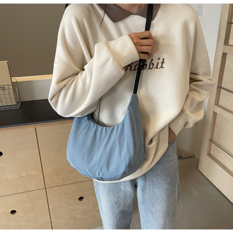 STOKADO Mini Nylon Shoulder Bag – Lightweight Waterproof Crossbody & Handbag for Women E3083