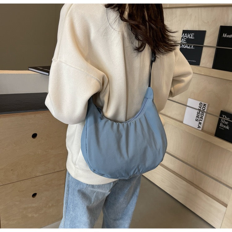 STOKADO Mini Nylon Shoulder Bag – Lightweight Waterproof Crossbody & Handbag for Women E3083