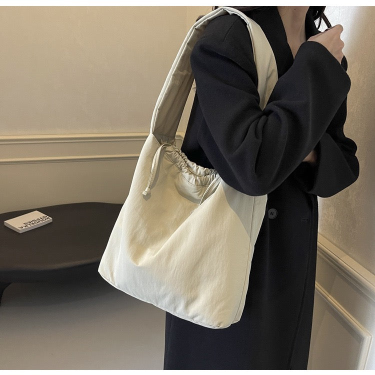 STOKADO Soft Padded Nylon Tote – Large Waterproof Shoulder Bag for Women E3094