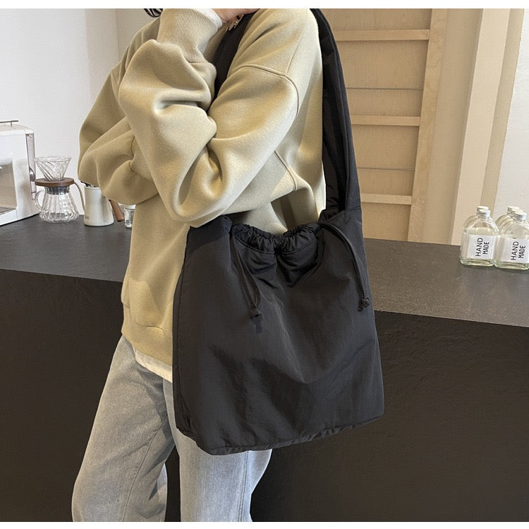 STOKADO Soft Padded Nylon Tote – Large Waterproof Shoulder Bag for Women E3094