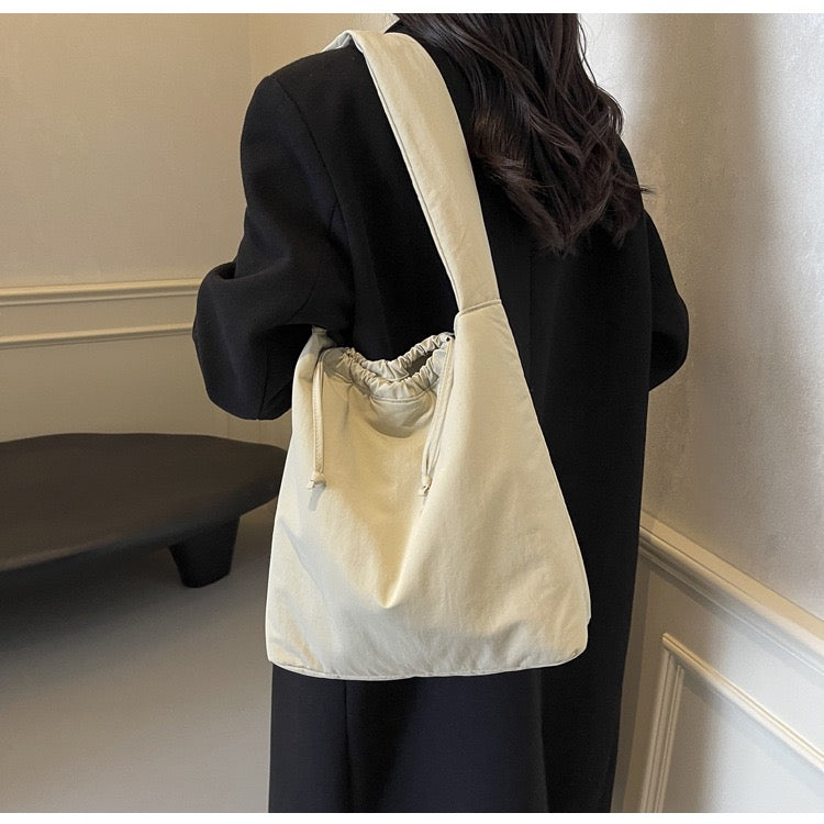 STOKADO Soft Padded Nylon Tote – Large Waterproof Shoulder Bag for Women E3094
