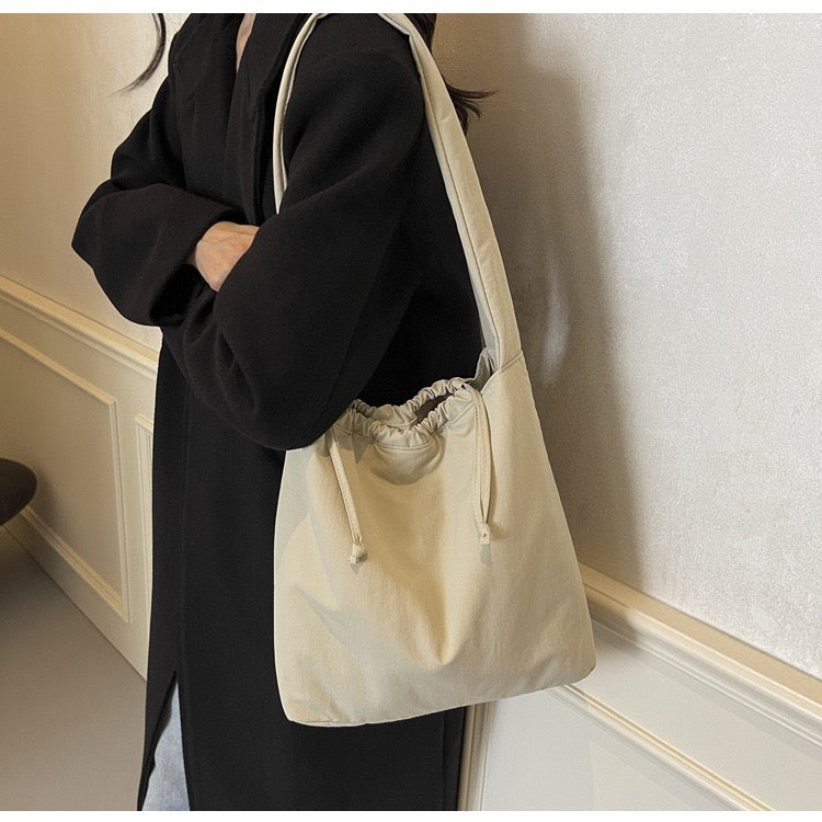 STOKADO Soft Padded Nylon Tote – Large Waterproof Shoulder Bag for Women E3094