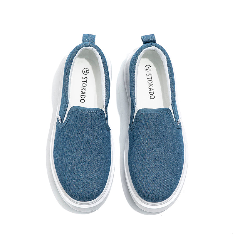 STOKADO Women’s Denim Platform Shoes – S900