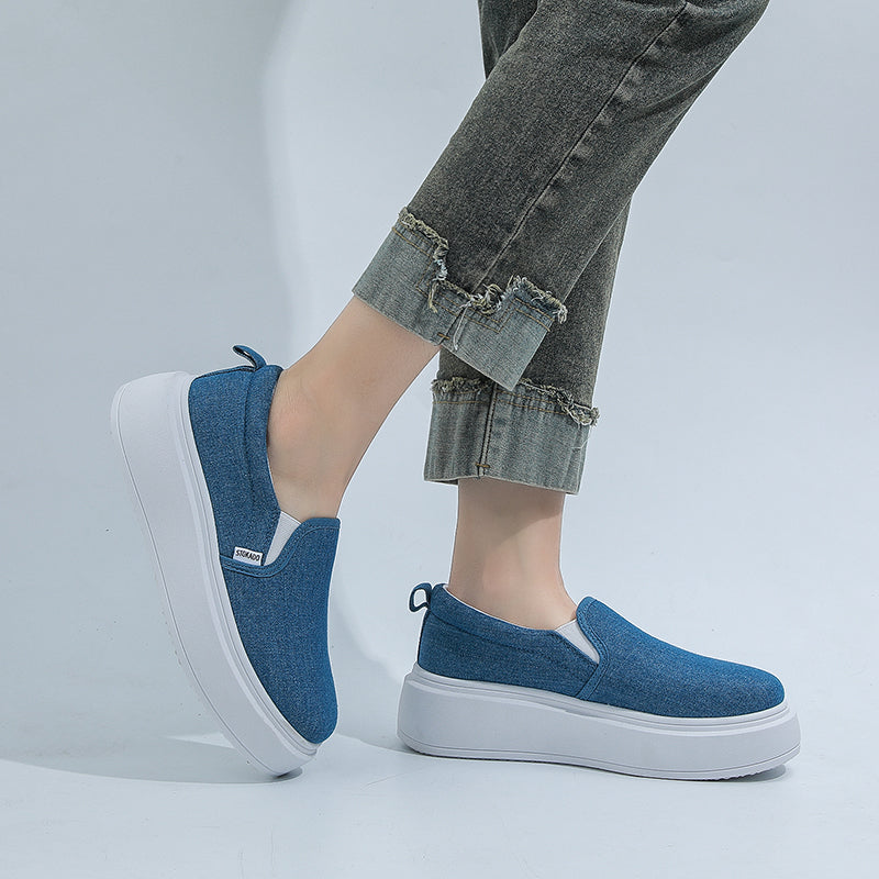 STOKADO Women’s Denim Platform Shoes – S900