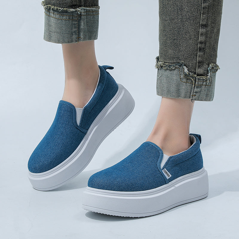 STOKADO Women’s Denim Platform Shoes – S900