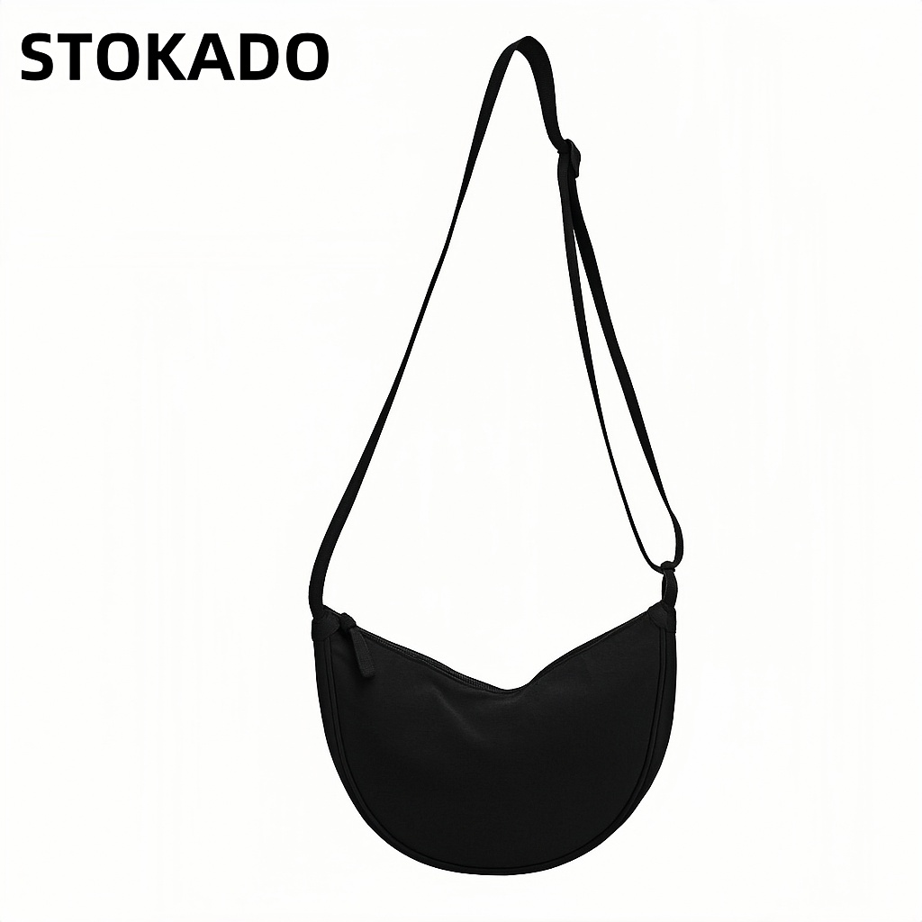 STOKADO Canvas Mini Shoulder Bag – Lightweight Crossbody Tote for Daily Use E2012