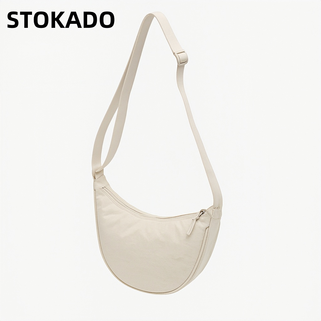 STOKADO Canvas Mini Shoulder Bag – Lightweight Crossbody Tote for Daily Use E2012