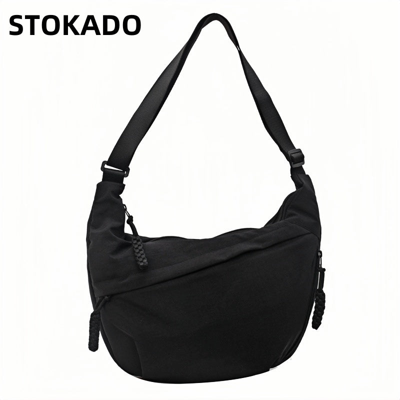 STOKADO Lightweight Nylon Crossbody Bag – Large Capacity Student Shoulder Bag E3060