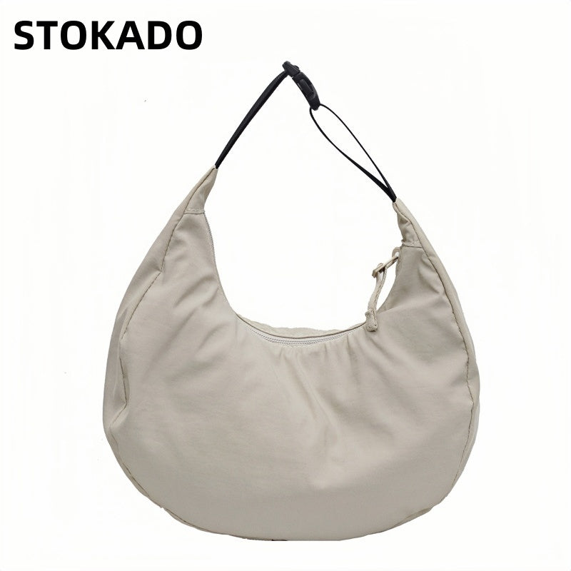 STOKADO Mini Nylon Shoulder Bag – Lightweight Waterproof Crossbody & Handbag for Women E3083