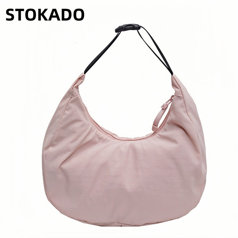 STOKADO Mini Nylon Shoulder Bag – Lightweight Waterproof Crossbody & Handbag for Women E3083