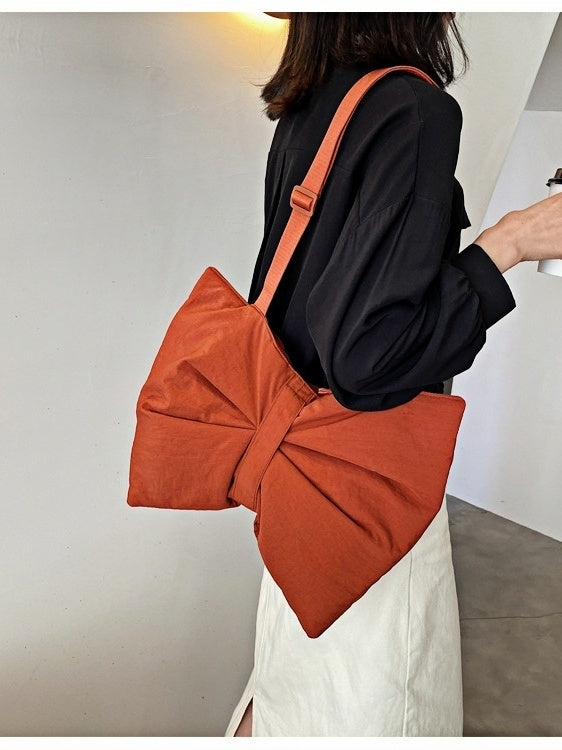 STOKADO Lightweight Korean Nylon Sling Bag – Waterproof Shoulder Tote for Women E2014