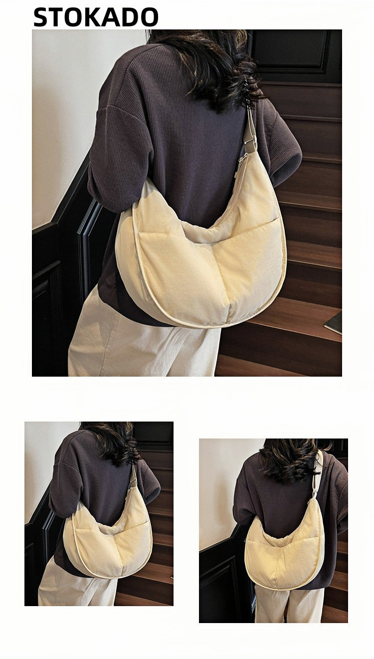 STOKADO Lightweight Nylon Shoulder Bag – Everyday Large Tote for Work, School & Travel E3128