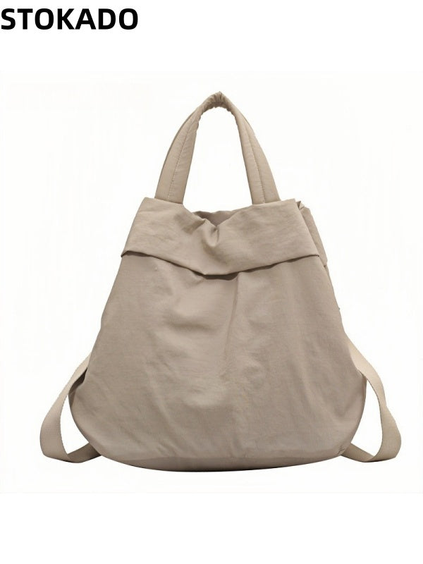 STOKADO Lightweight Nylon Tote Bag – Large Capacity Shoulder & Crossbody for Women E2066