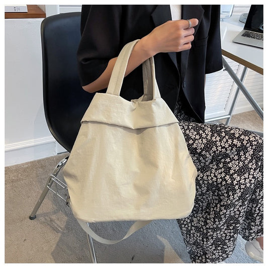 STOKADO Lightweight Nylon Tote Bag – Large Capacity Shoulder & Crossbody for Women E2066