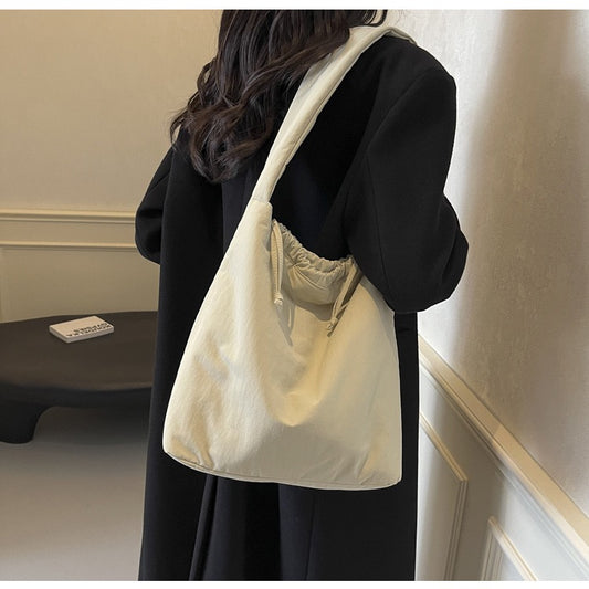STOKADO Soft Padded Nylon Tote – Large Waterproof Shoulder Bag for Women E3094