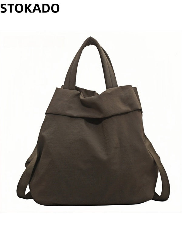 STOKADO Lightweight Nylon Tote Bag – Large Capacity Shoulder & Crossbody for Women E2066